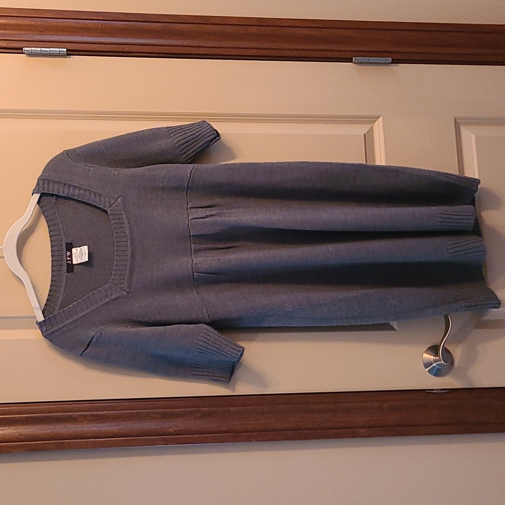 Women's size L JFW gray sweater dress